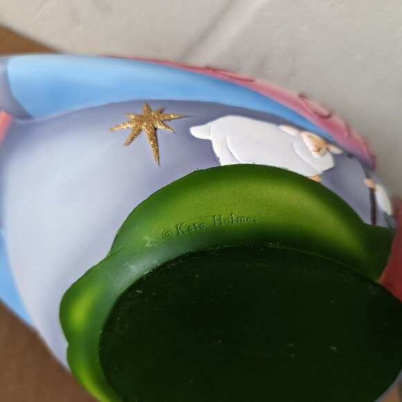 Kate Holmes Christmas Dove Figurine Sculpture Peace on Earth - Picture 9 of 11